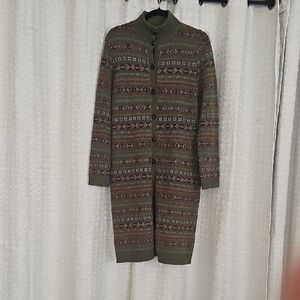 Lauren Ralph Lauren Colorful Wool Cardigan